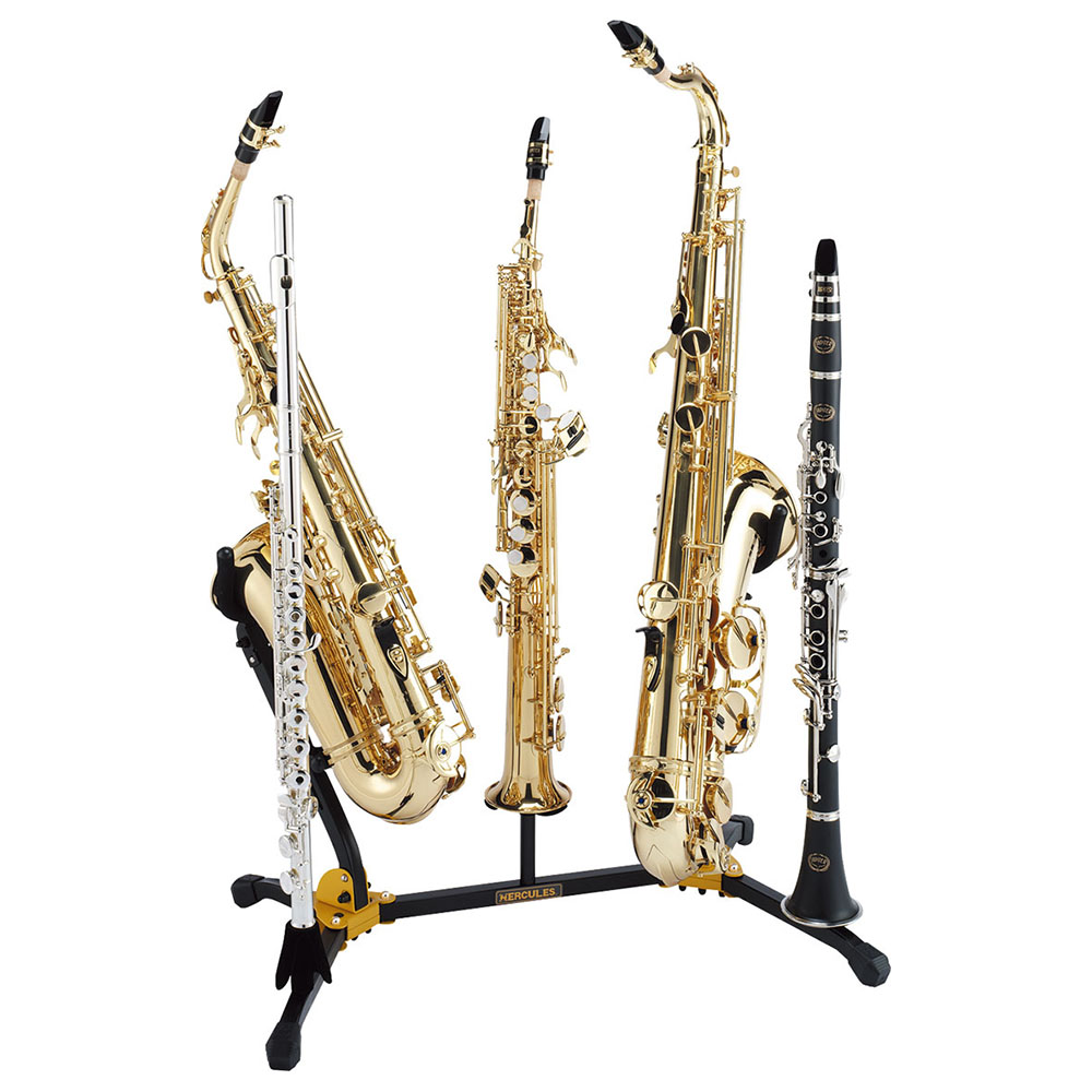 Hércules Atril para Saxofón Combo 5 Instrumentos - Imagen 2