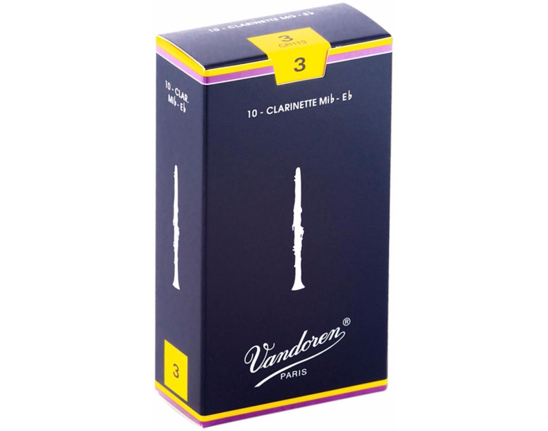 Vandoren Tradicional Cañas Clarinete Mib (caja con 10)
