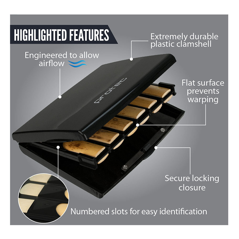 Protec Estuche Porta Cañas Clarinete - Imagen 5