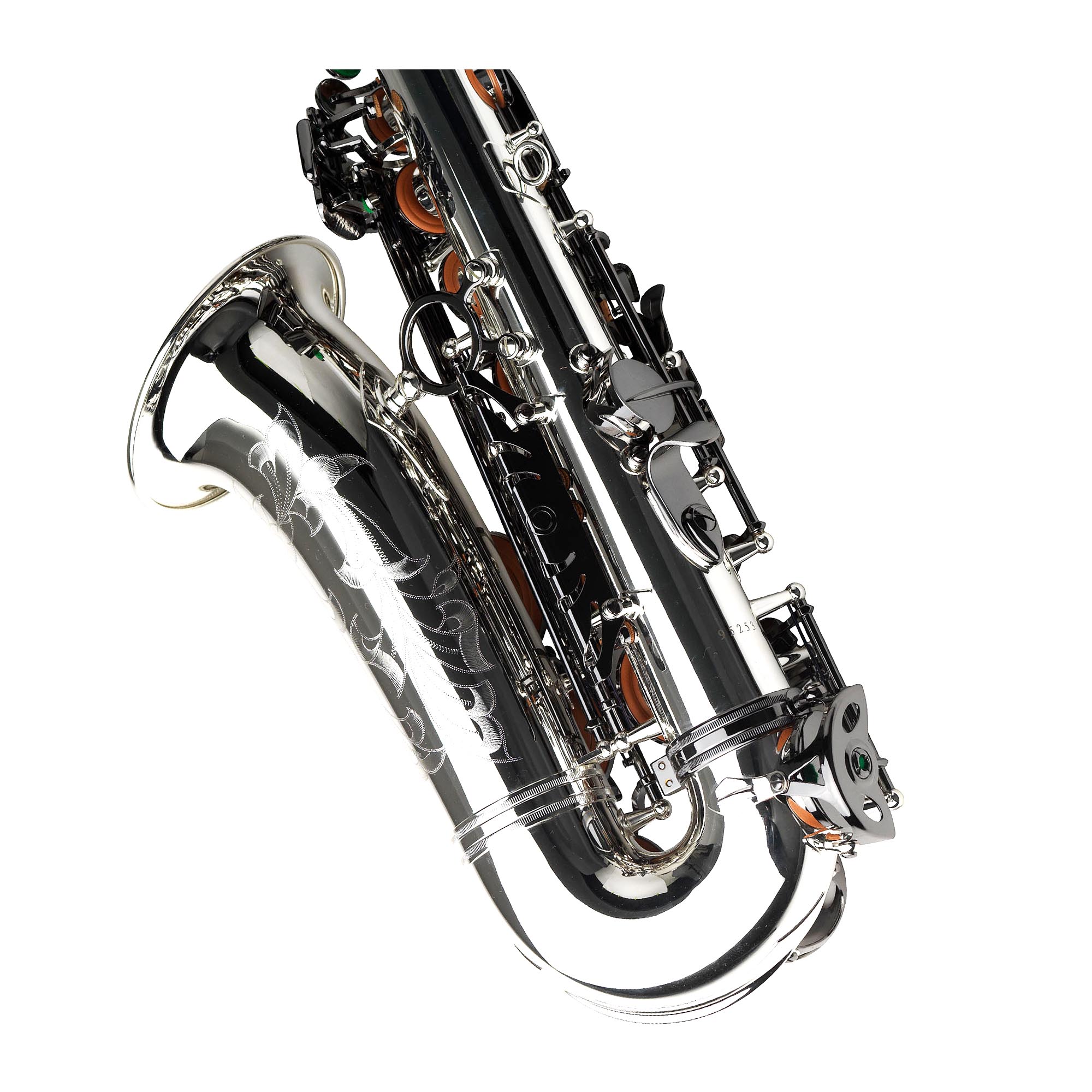 Cora King Pro Series Plata Llaves Black-N Saxofón Alto - Imagen 6