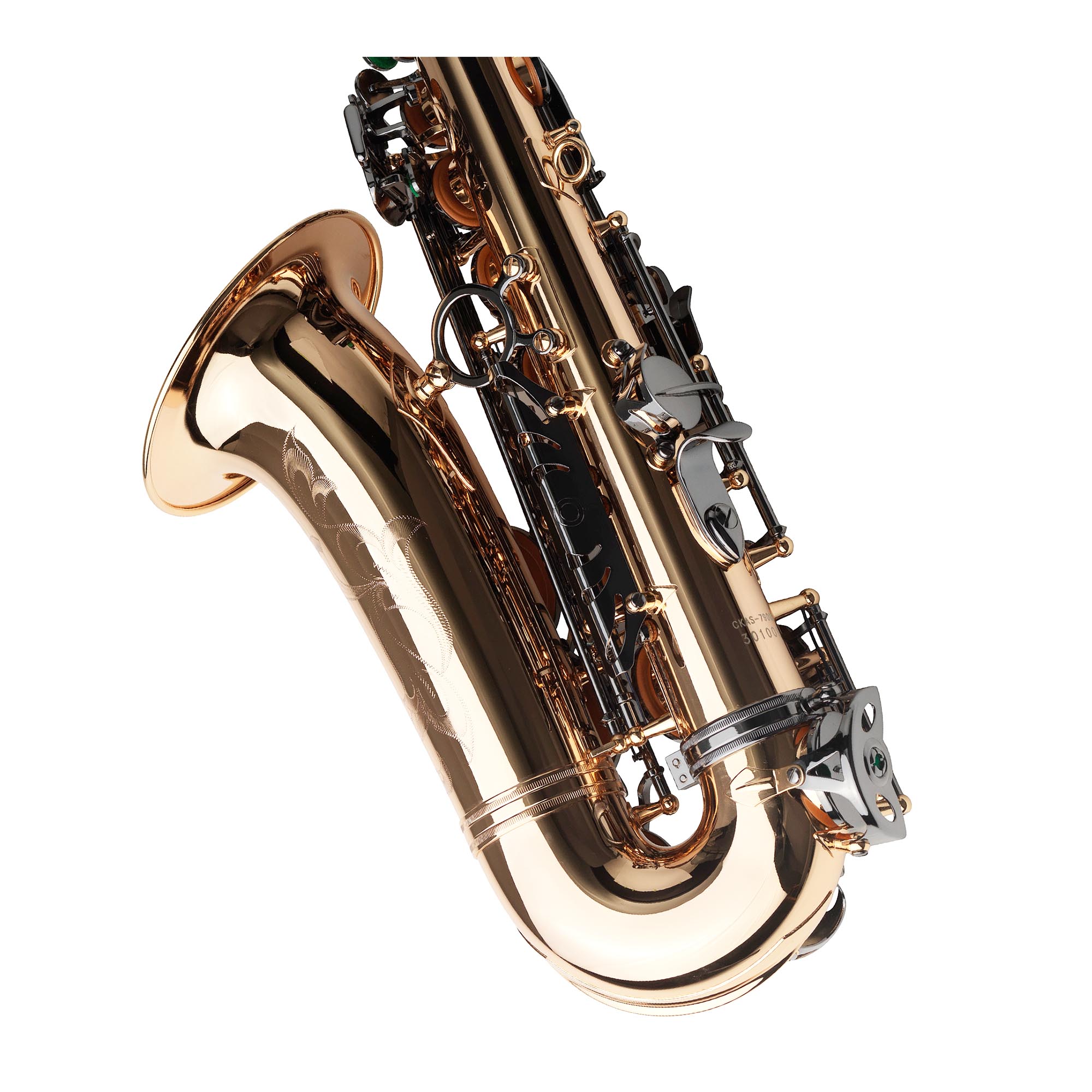 Cora King Pro Series Baño Oro Llaves Black-N Saxofón Alto/Big Bell - Imagen 7
