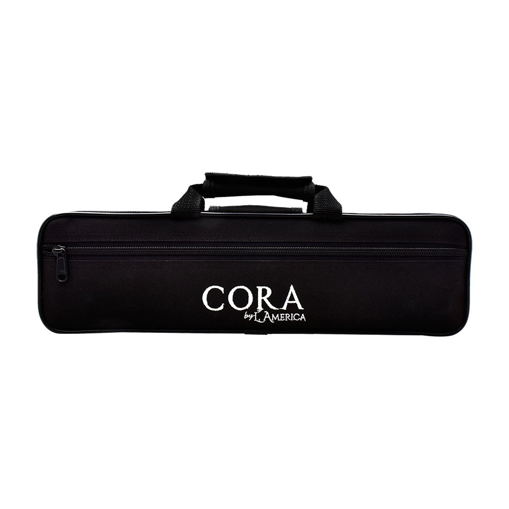 Cora by L. America Flauta Transversal Negra/Niquelada - Imagen 7