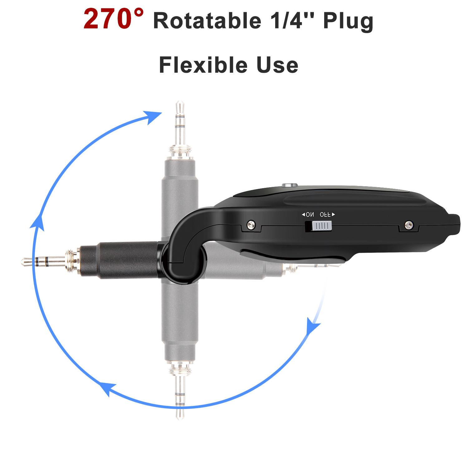 Kimafun Sistema UHF de Micrófono Inalámbrico Alientos KMU308A - Imagen 2