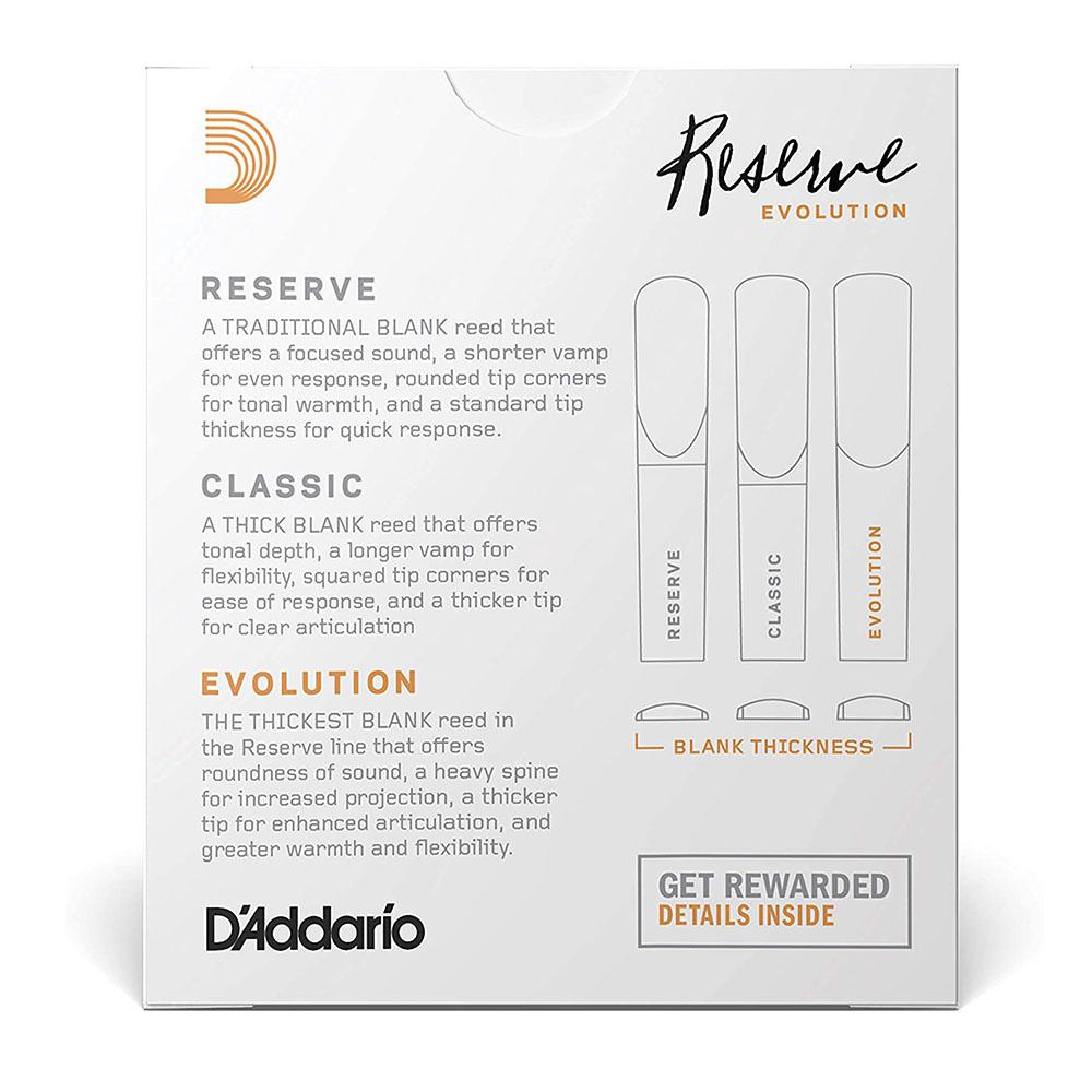 Reserve Evolution Cañas Clarinete Sib (caja con 10) - Imagen 3