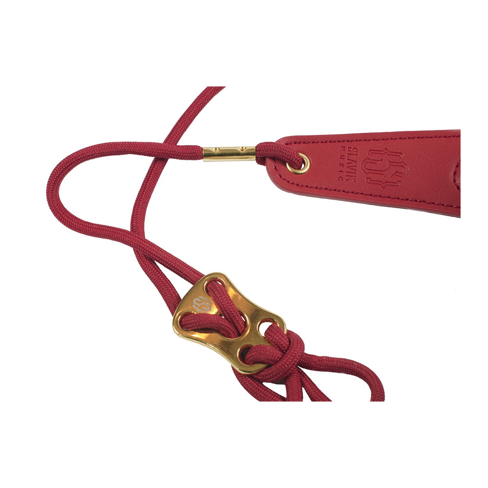 Slavik Comfort Talí Piel para Saxofón – Rojo - Imagen 4