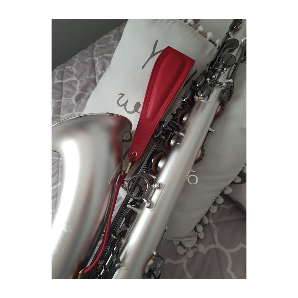 Slavik Comfort Talí Piel para Saxofón – Rojo - Imagen 6