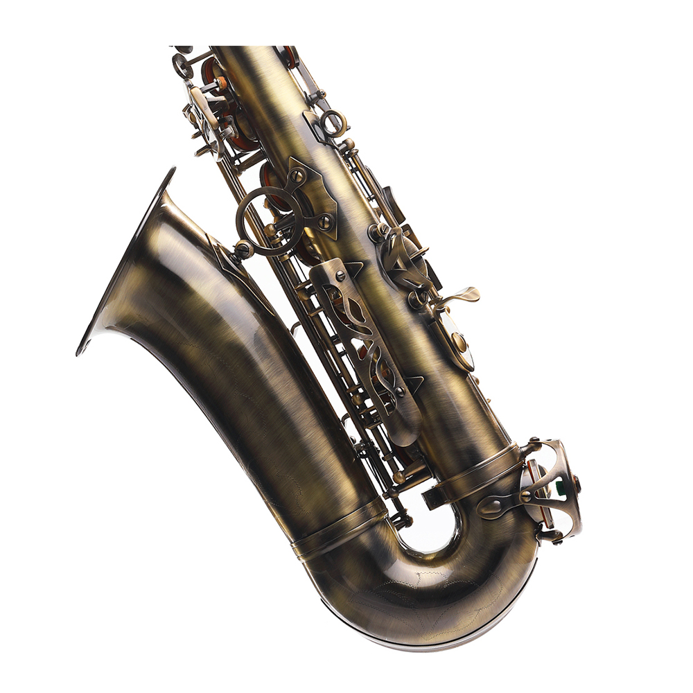 Cora by L. America Saxofón Alto Bronce Antiguo - Imagen 5