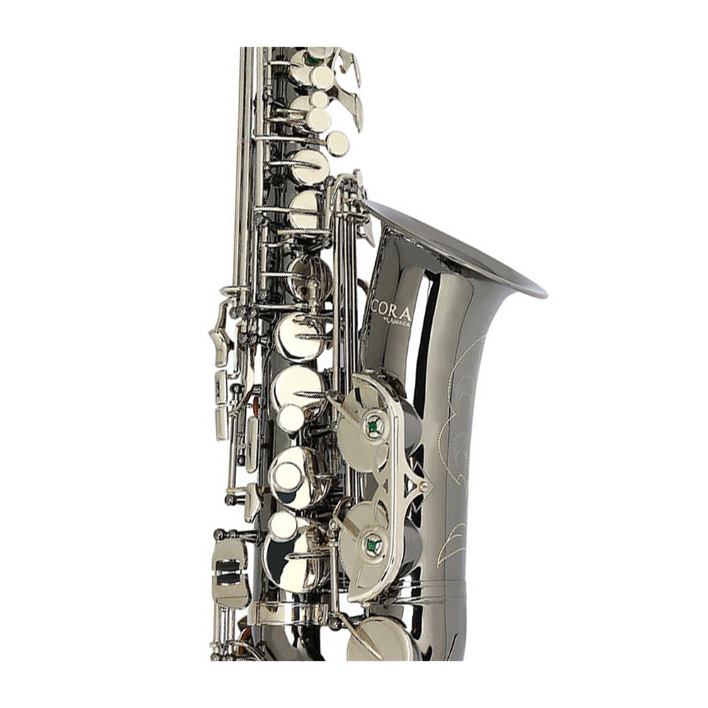 Cora by L. America Saxofón Alto Negro Perla/Llaves Plata - Imagen 3