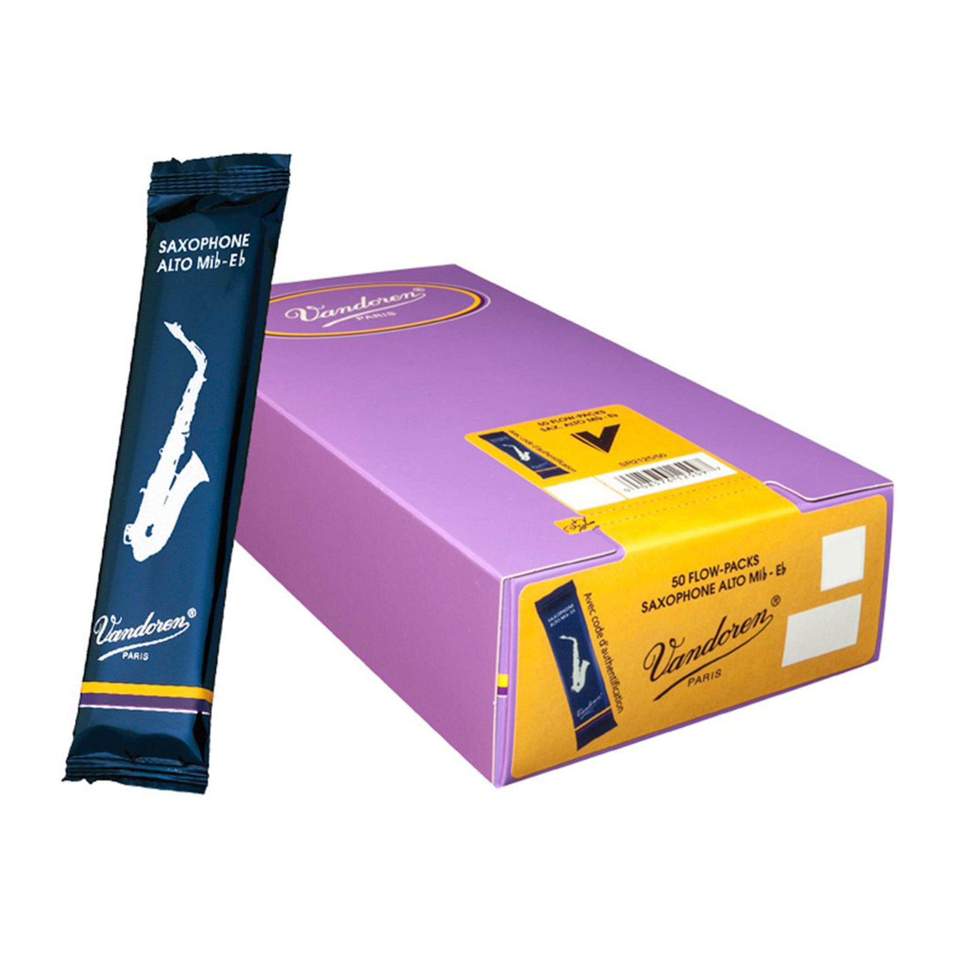 Vandoren Tradicional Cañas Sax Alto (caja c/50)