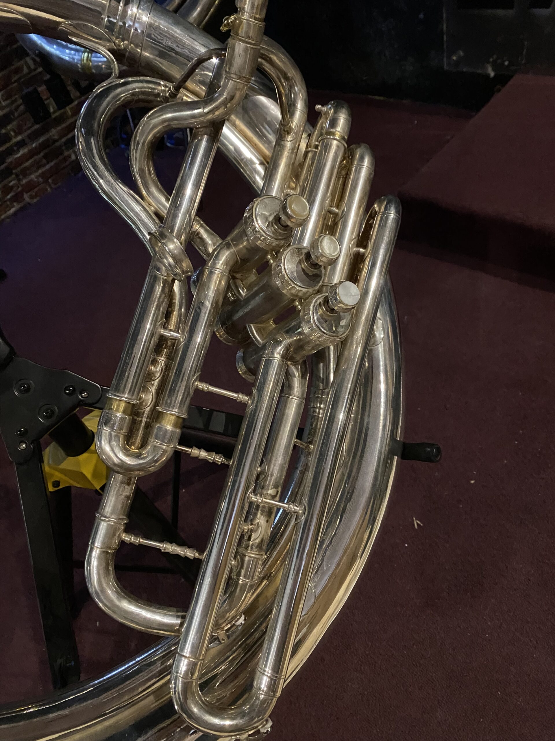 Tuba Conn 20K Restaurada Baño de plata - Imagen 4