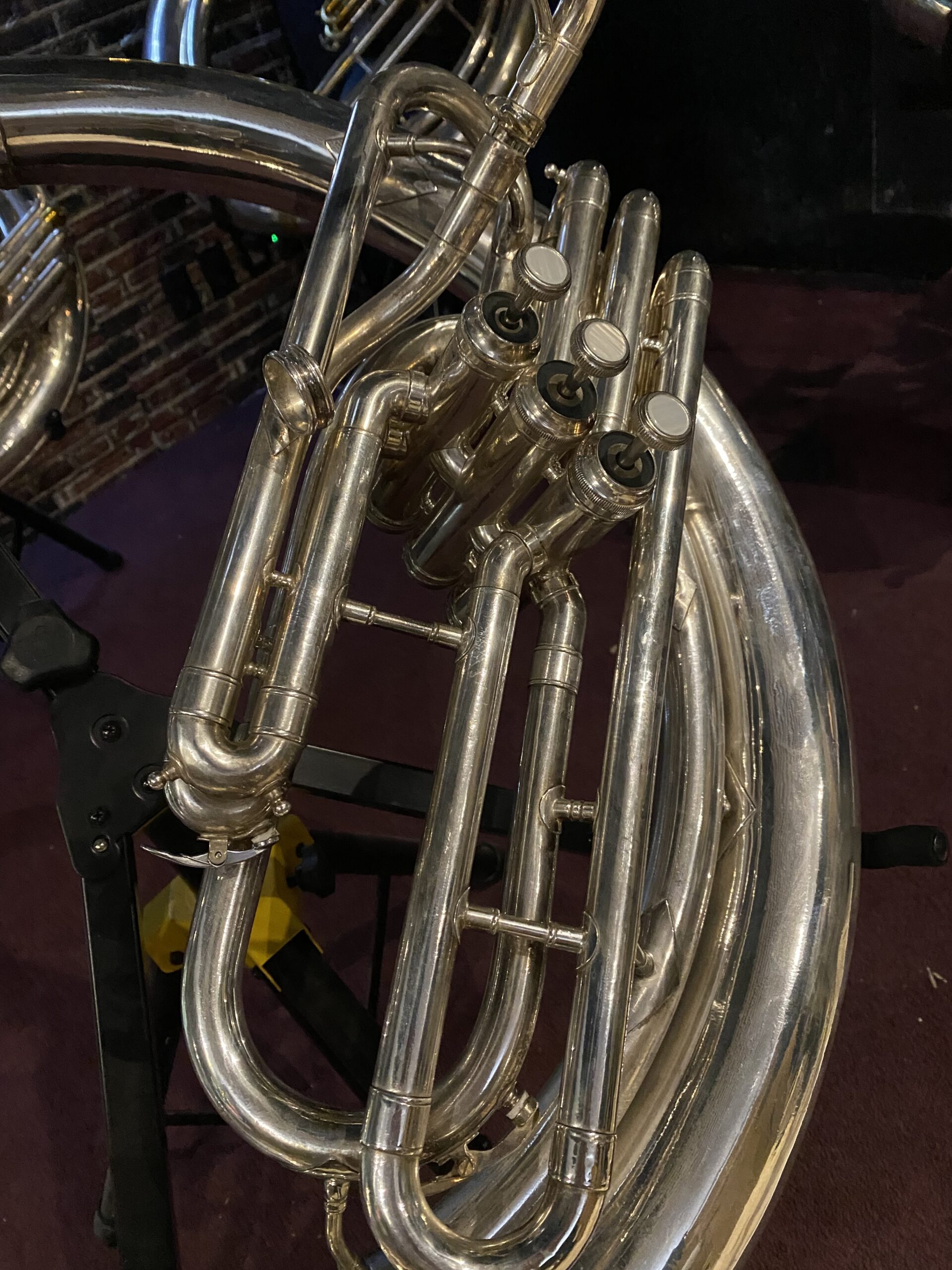 Tuba King Cleveland Restaurada Baño de plata - Imagen 3