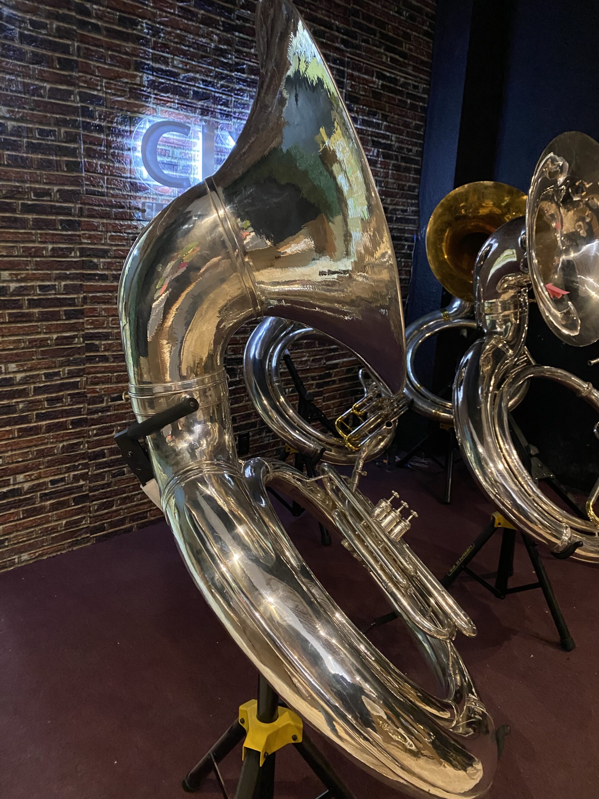 Tuba King Cleveland Restaurada Baño de plata - Imagen 2