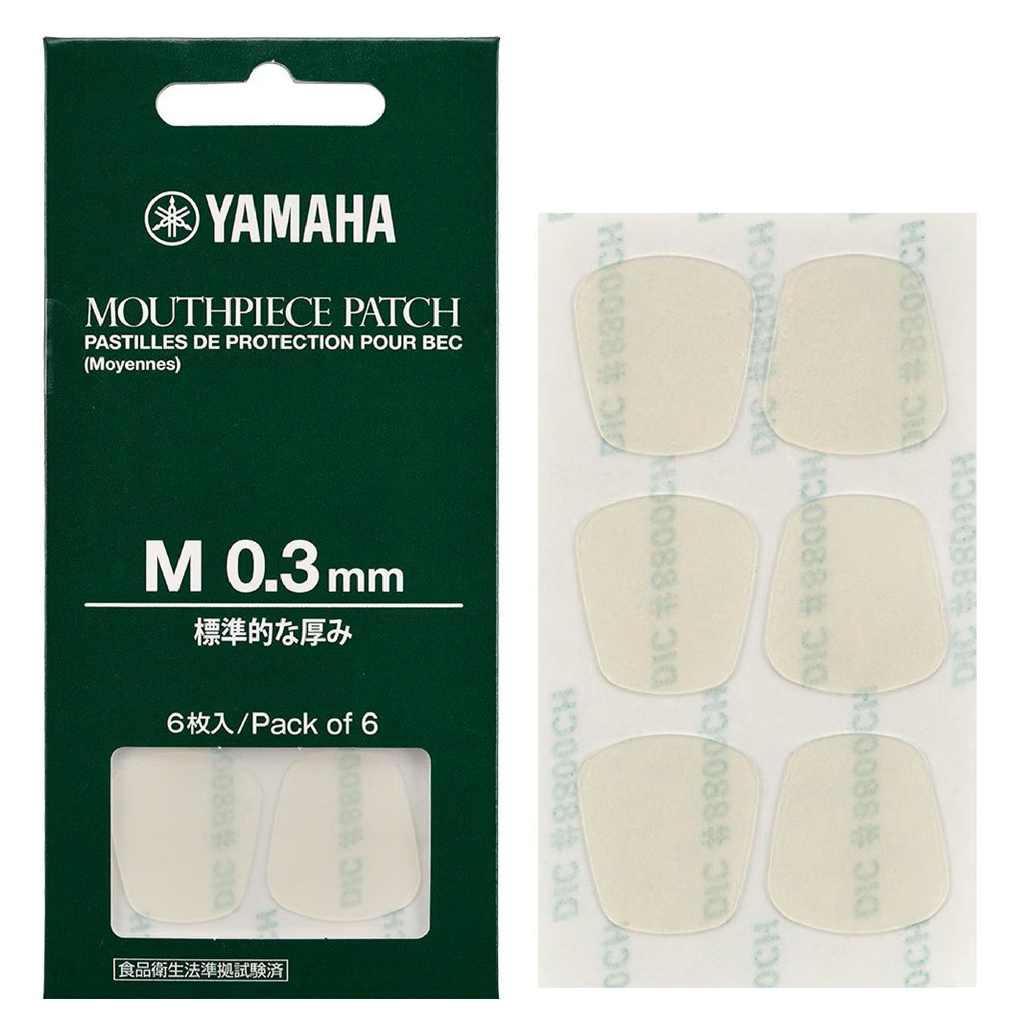 Yamaha Parche Protector de Boquilla (paquete c/6)